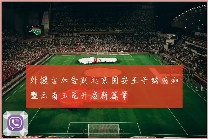 外援古加告别北京国安王子铭或加盟云南玉昆开启新篇章